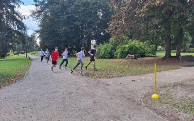 Školski kros u gradskom parku!